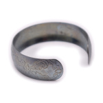 Браслет с орнаментом. Металл. ⌀ 5,5 см #2